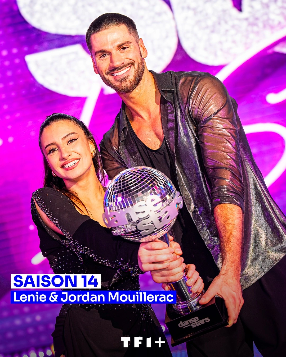 Lenie et Jordan Mouillerac, gagnants de Danse avec les stars saison 14